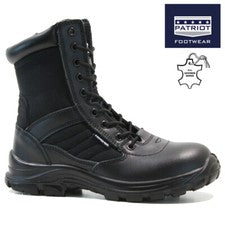 BOTAS DE EXCURSIONISTA AL TOBILLO DE COMBATE MILITAR PUNTERA DE ACERO DE SEGURIDAD LABORAL PARA HOMBRES TALLA DE ZAPATOS