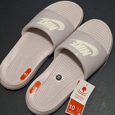 Nike CN9677 Mujer Talla 10 Victori One Slides, Platinum Violet Sail