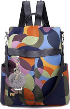 Mochila De Moda Para Mujeres Impermeable Antirrobo Grande Bolso Casual De Viaje