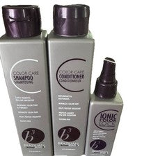 B3 Brazilian Bondbuilder Color Care Trio Set - Champú, Acondicionador, 12 fl oz
