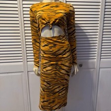 Vestido Nova de moda para mujer | Estampado de tigre | Talla pequeña