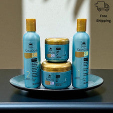 Kera Care Champú, Acondicionador y Brillo Set Cuidado del Cabello Seco y con Picazón - Juego Completo