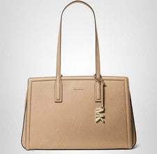 Bolso de Mano Michael Kors Para Mujer Laila Mediano - Dorado/Cáscara - $259 Nuevo con Etiquetas