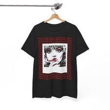 #31 Camiseta Gráfica Unisex Algodón Pesado Camiseta Gráfica Edgy Ropa de Calle Moda Regalo