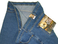 Pantalones de mezclilla de trabajo para hombre NUEVO ropa de trabajo relajado etiqueta azul 50x30 medida talla 49x29