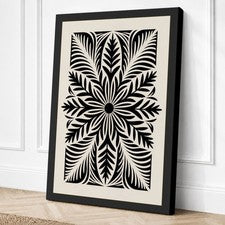 Mandala Geometría Geométrica Lienzo Impresión Arte de Pared Decoración del Hogar Listo para Colgar