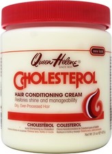 Queen Helene - Crema acondicionadora para el cabello con colesterol - 15 oz