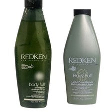 Champú completo Redken Body 10,1 OZ y acondicionador Lite 8,5 OZ Nuevo Set Cuidado Cabello