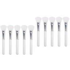 2 PIEZAS Mascarilla Facial Cuidado de la Piel Herramientas de Belleza Aplicador Facial Cepillo de Silicona