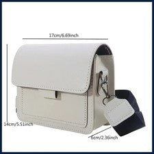 Bolso Mujer Bandolera PU Cuero Pequeño Hombre Viaje Moda Casual