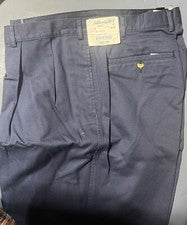 Pantalones de algodón Lands' End Direct Merchants para hombre - Estilo #49482 - Grandes y altos