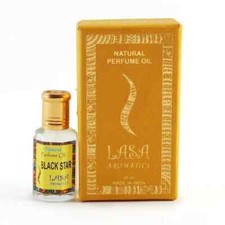 Aceite de perfume natural Lasa Aromatics Black Star fragancia unisex de larga duración 10 ml