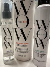 PAQUETE de productos para el cuidado del cabello Color Wow: champú espuma de peinado de secado rápido *NUEVO*