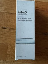 EXFOLIANTE DE BARRO FACIAL AHAVA Time To Clear ~ 3,4 fl oz / 100 ml ~ Nuevo en caja