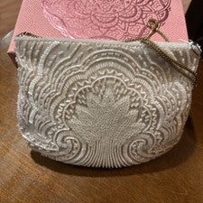 Bolso sin asas para mujer bolso con cuentas moda clásica