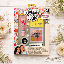 We Wear Lindo Set de Maquillaje Cosmético Brillo de Labios Sombra de Ojos Brillo Gel TikTok Regalo