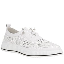 Zapatos verdes Munich Women's White Leather Fashion Sneakers informales GRU658225115
