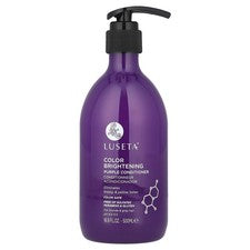 Iluminador de color, acondicionador púrpura, para cabello rubio y gris, 16,9 fl oz (500