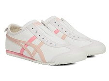 Onitsuka Tiger MEXICO 66 SLIP-ON 1183A360 132 BLANCO/JENGIBRE MELOCOTÓN Nuevo en Caja