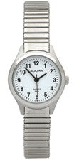 Adora Reloj de Mujer Ø 23mm > Reloj Analógico Tirante Plateado 5 BAR de Pulsera