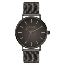 s.Oliver Reloj De Pulsera Hombre Acero Inox Analógico Cuarzo 20 Mm