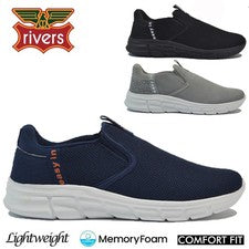 ZAPATOS DEPORTIVOS INFORMALES DE ESPUMA VISCOELÁSTICA PARA HOMBRES SIN CORDONES PARA CONDUCIR BARCO PARA CAMINAR TALLA