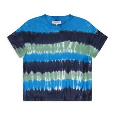 Camiseta Ceremonia de Apertura Multicolor Tie Dye Mini Caja Logo TALLA XS $110