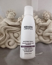CHAMPÚ PARA EL CUIDADO DEL COLOR DE QUERATINA TERAPIA SUAVIZANTE COMPLEJO DE QUERATINA - NUEVO - 0,3 FL. OZ.