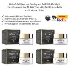 Helia-D Cell Concept Crema de Noche Reafirmante y Antiarrugas 45+ Todo Tipo de Sombreros x4