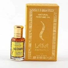 Aceite Perfume Natural Lasa Aromatics Nag Champa 10 ml, 100% Puro y Natural