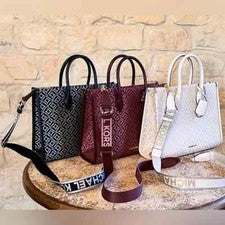 Michael Kors Mujer Mirella MD EW Bolso de Mano de Hombro/Cartera Opción Sangre de Buey