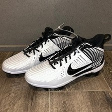 Botines de fútbol Nike Alpha Menace fuertes blancos negros IB2572-100 para hombre talla 14,5