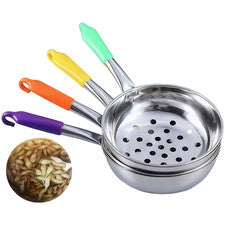 Colador de cocina cuchara 21 cm con gancho colgante para organizar