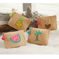 Estuche Mud Pie E8 Mujer Moda Playa Paja Llevar Todo 8613364 Elige Diseño