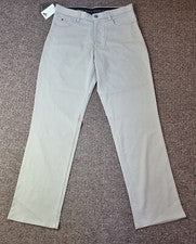 Pantalón Hombre Crean Previs Homme Talla 32L Crema Pachino Estilo Oficina (D2)