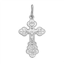 Colgante Cruz Plata 925 -ortodoxa- PLATA CRUZ КРЕСТ ИЗ СЕРЕБРА