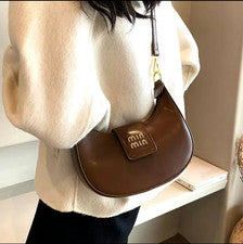 Bolso de diseñador de moda | Bolsos de moda para mujer | Elegante bandolera de cuero