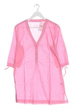 Vestido blusa TCM rosa jaspeado mini algodón entallado talla 40