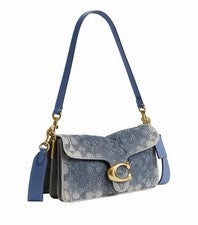 Bolso Bandolera COACH Denim Cristal Tabby 26 Estampado Firma