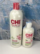 Champú y acondicionador Chi Color Lock 25 OZ conjunto de 12 OZ color de larga duración