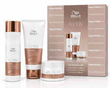 Wella Professionals Fusion Set - Solo contenido | Champú, acondicionador y mascarilla