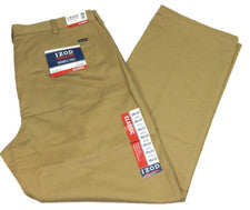 Pantalones chinos para hombre NUEVOS IZOD American Classic Fit etiqueta 38x32 medida talla 37x31