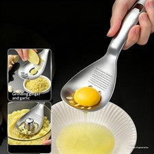 Utensilio de cocina multifuncional de acero inoxidable para cocinar ajo jengibre vegetal