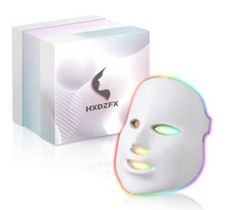 Mascarilla Terapia de Luz LED - 7 Colores LED Mascarilla Terapia de Luz Tratamiento Facial.