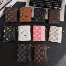 Nuevo Bolso para Tarjetas con Cremallera de Moda para Mujer Corto, Compacto, Avanzado Reino Unido