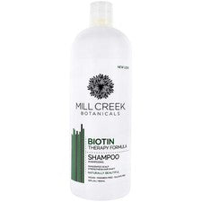 Champú Fórmula Terapia Biotina Por Mill Creek Botanicals 32 OZ Paquete de 1