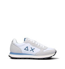 Sun68 Sneakers Uomo Bianco Pelle Scamosciata, Tessuto Z36101-01-A126785