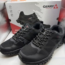 Zapatos ligeros con cordones Gerry SpeedTrail para hombre, negros talla 9