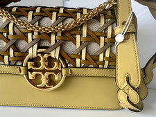 Nuevo Bolso de Hombro Tory Burch para Mujer Miller Basketweave