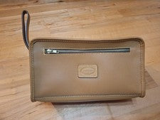 BOLSA DE VIAJE GRANDE DE PIEL DE BÚFALO HECHA A MANO LEWIS & DRAKE NUEVA